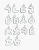 Cled Letter Charm - Hangul - Thumbnail 2