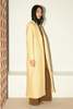 Datura Heavy Boiled Wool Cassia Coat - Butter - Thumbnail 3
