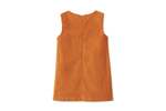 Kids Vild House of Little Organic Cotton Velvet Dress - Raw Sienna - Thumbnail 3