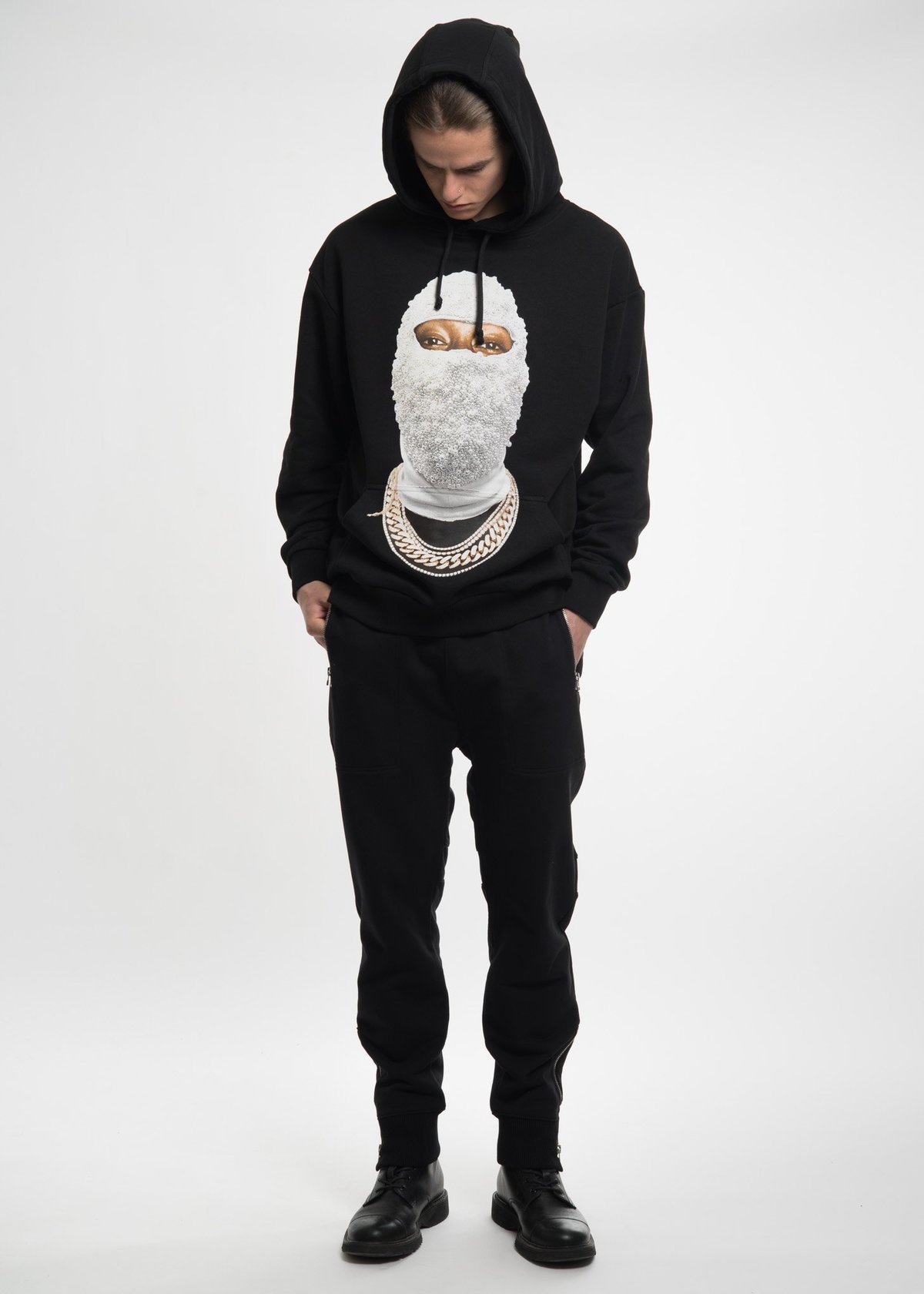 パーカー・フーディ IH NOM UH NIT Men Hoodies NMW20213 YELLOW イエロー（黄色）系 IH NOM UH NIT(インノミネイト) - 海外通販