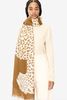 Inoui Editions Fetiche 70 Scarf - Brown - Thumbnail 2