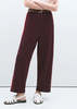 Cordera Merino Pointelle Pants - Burgundy - Thumbnail 2