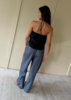 Deiji Studios Ease Trouser - Blue Pinstripe - Thumbnail 3