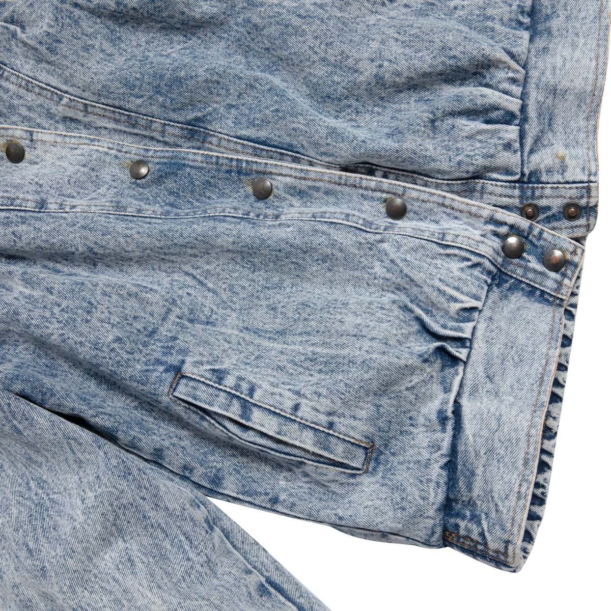 BNS Acid Wash Denim Weave Shirt Jacket - Acid - Image 3 of 6