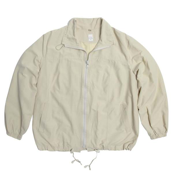 Hoang Son Crash Weave Viscose Track Jacket - Cream Hoang Son Crash Weave Viscose Track Jacket - Cream
