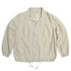 Hoang Son Crash Weave Viscose Track Jacket - Cream - Thumbnail 1