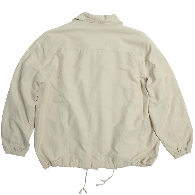 Hoang Son Crash Weave Viscose Track Jacket - Cream