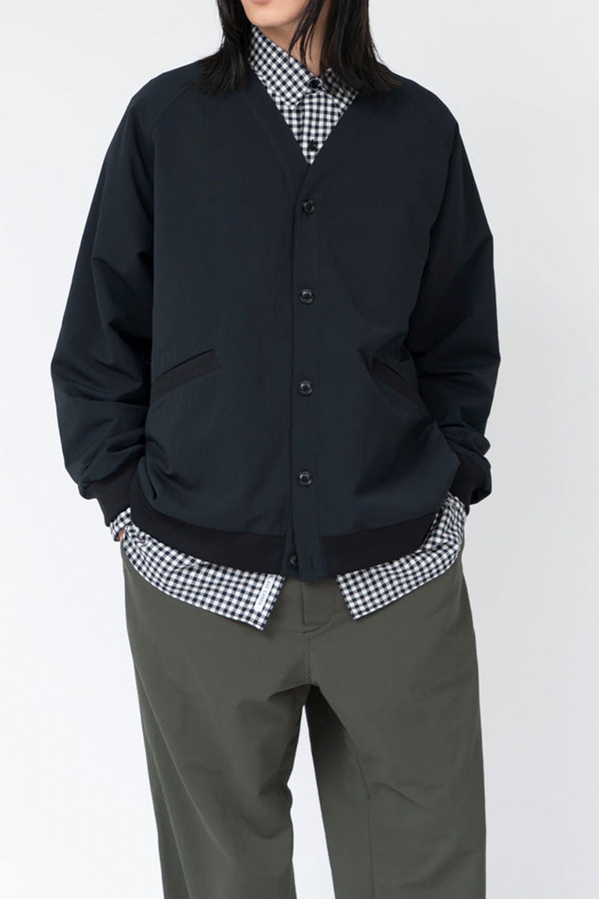 nanamica ナナミカ ALPHADRY Cardigan FINAL SALE: NANAMICA Alphadry Cardigan – Meridian Boutique