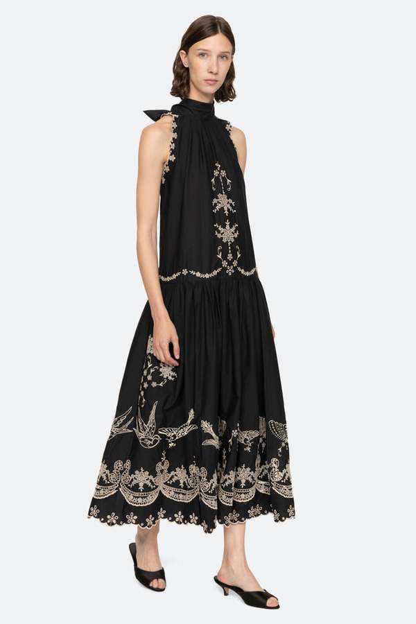 green emerald velvet dress BTFBM Women Hollow Out Circle Embroidered Short Dresses Summer Casual  Sleeveless Vacation Party Cocktail Tank Dress(Black, Small) at Amazon  Women's Clothing store main image 1
