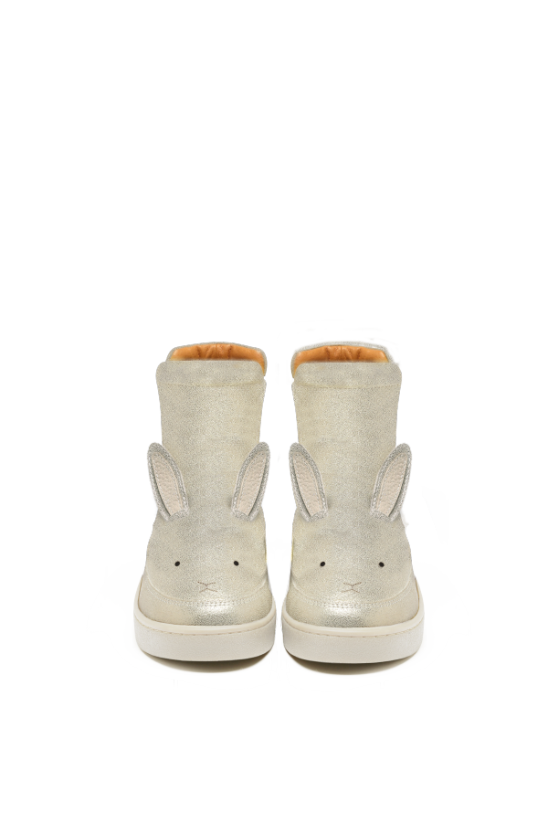 Kids Donsje Theera Boots - Silver Metallic Leather