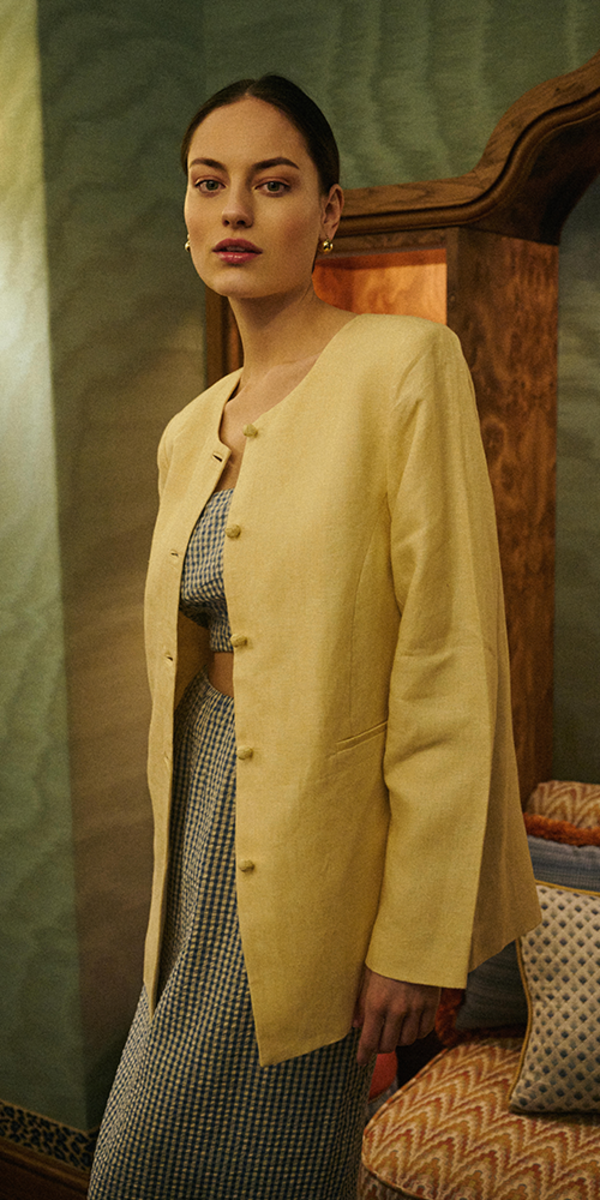 Posse Rio Shift Jacket - Dusty Citron Posse Rio Shift Jacket - Dusty Citron