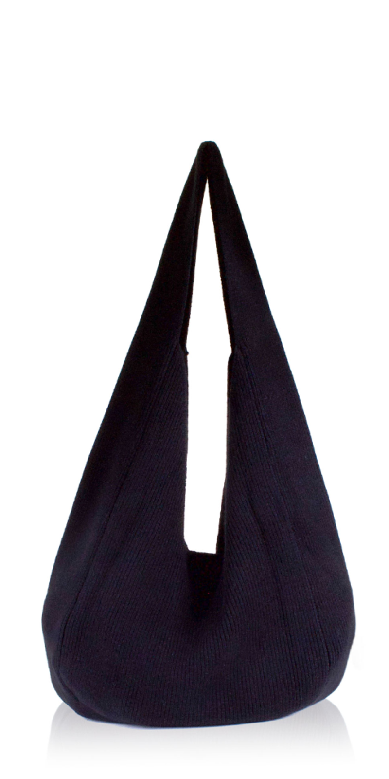 AYA MUSE ブラック Sol バッグ Aya Muse Sol Wool Cashmere Bag - Black | Garmentory