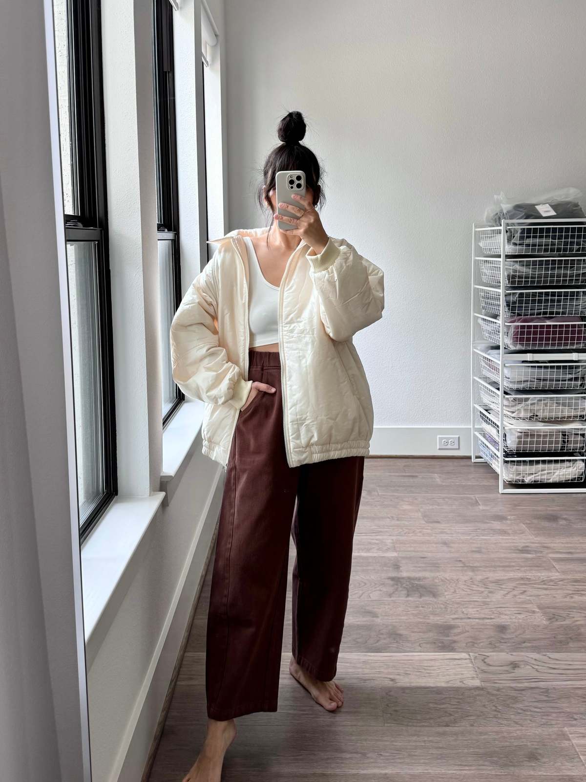 Le Bon Shoppe Arc Pants - Chocolate - Image 4 of 13