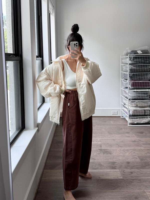 Le Bon Shoppe Arc Pants - Chocolate