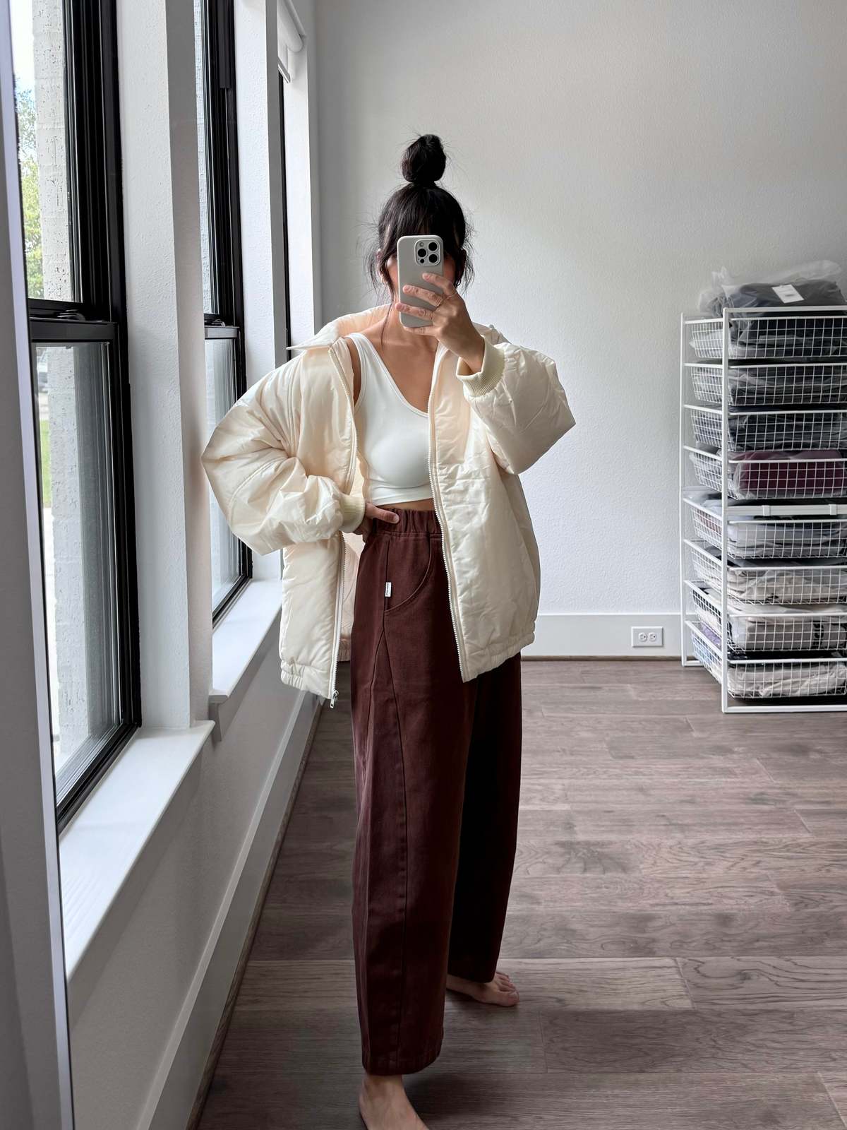 Le Bon Shoppe Arc Pants - Chocolate - Image 5 of 13