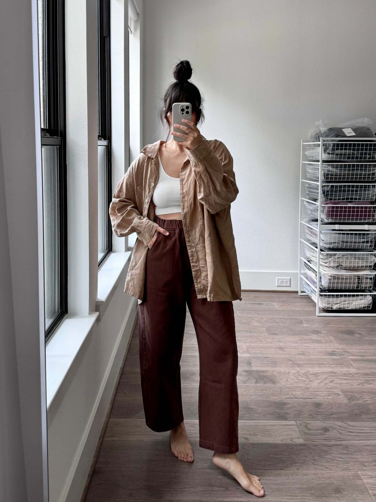 Le Bon Shoppe Arc Pants - Chocolate - Image 6 of 13