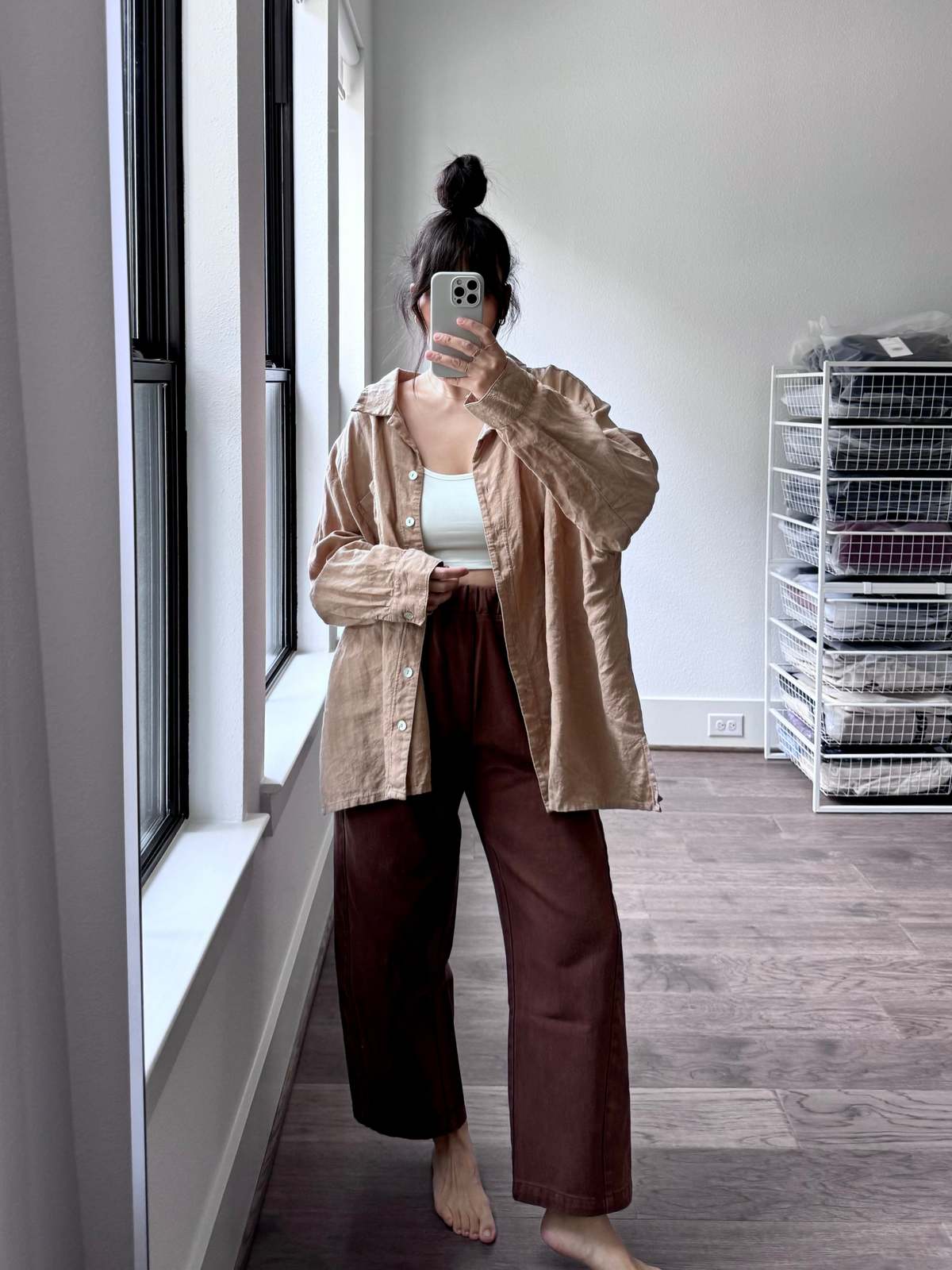 Le Bon Shoppe Arc Pants - Chocolate - Image 7 of 13