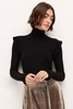 Marie Oliver Tinley Turtleneck - Black - Thumbnail 2