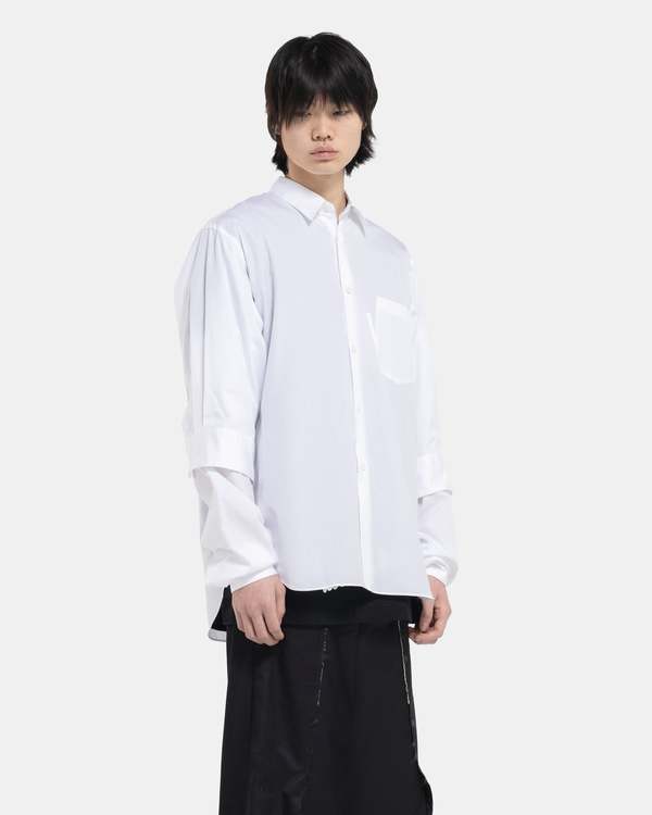 comme des garçons homme plus Multi-Arm Shirt - White | Garmentory