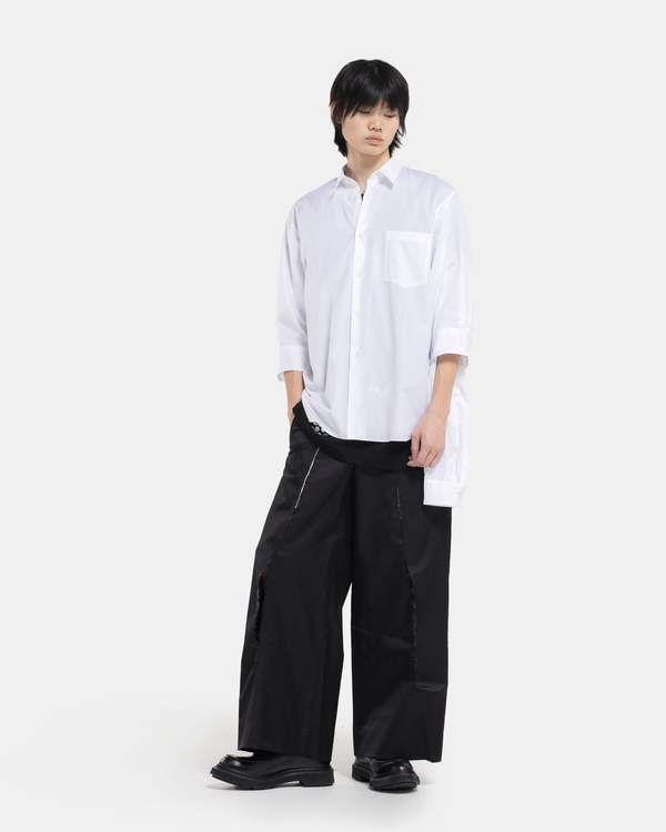 comme des garçons homme plus Multi-Arm Shirt - White