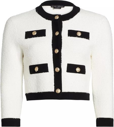 h*s様 alice + olivia ハート柄カーディガン Alice + Olivia Bradley Heart Embroidered Cardigan | Saks Fifth Avenue