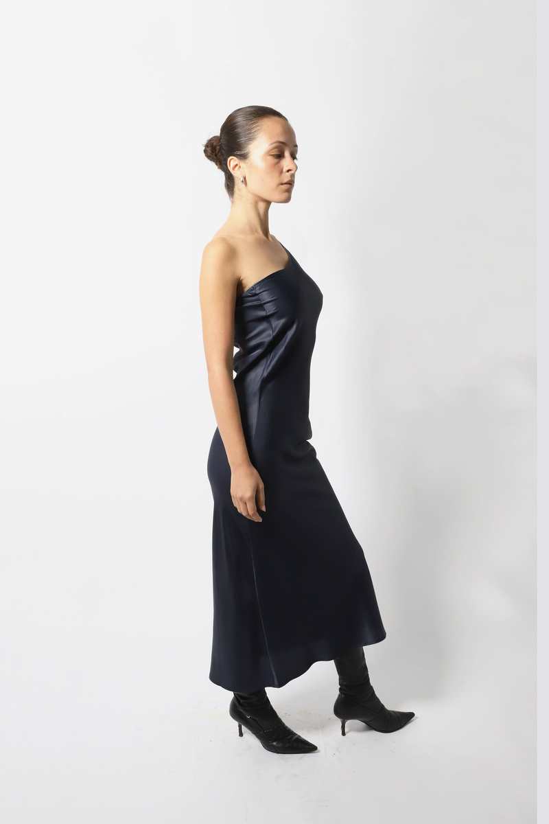【関税込み】Baserange ブルー Dydine マキシワンピース BASERANGE/ベースレンジ】DYDINE DRESS（ワンピース）｜EDIT.FOR