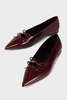 Vagabond Hermine Bow Flats - Cherry Patent - Thumbnail 1