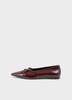 Vagabond Hermine Bow Flats - Cherry Patent - Thumbnail 3