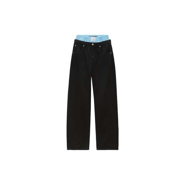 ALEXANDER WANG High-Waist Balloon Jeans - Washed Black