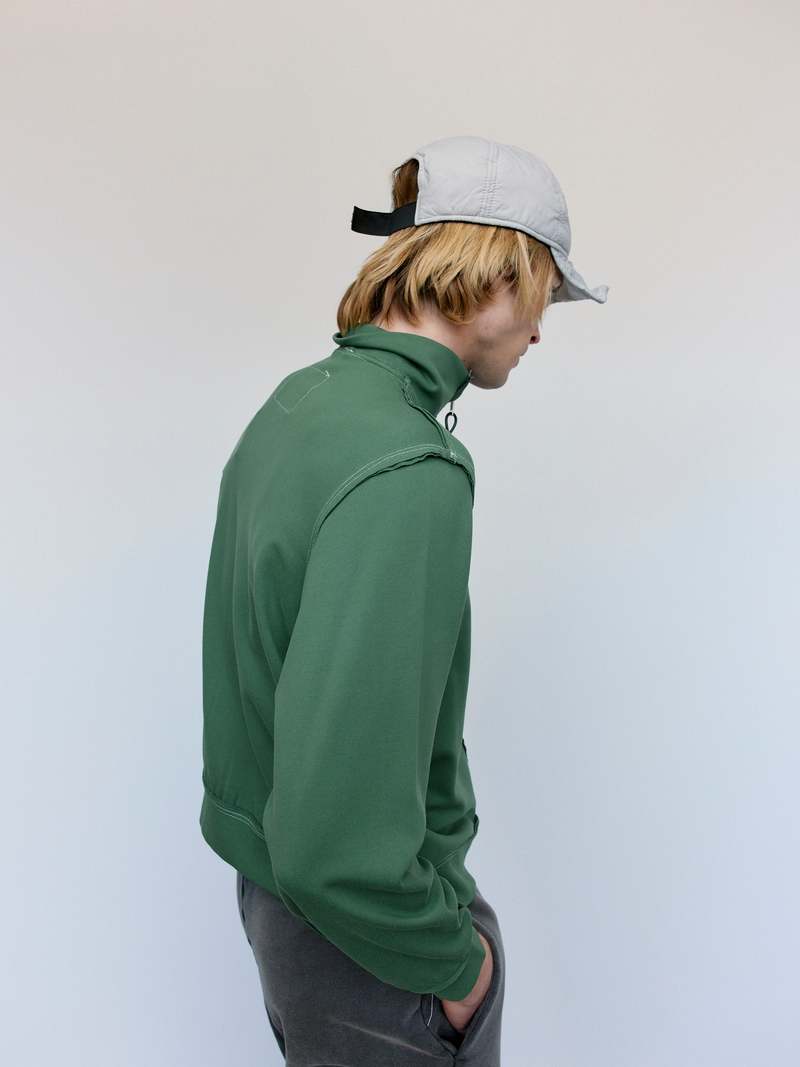 Camiel Fortgens Punta Jersey Track Jacket - Green | Garmentory