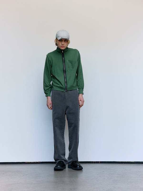 Camiel Fortgens Punta Jersey Track Jacket - Green | Garmentory