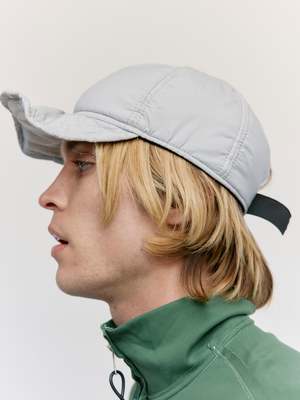 Camiel Fortgens Nylon Puffed Baseball Cap - Light Grey | Garmentory
