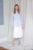 LOCLAIRE Tidal Wrap Skirt - Cloud - Thumbnail 1