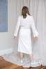 LOCLAIRE Tidal Wrap Skirt - Cloud - Thumbnail 5