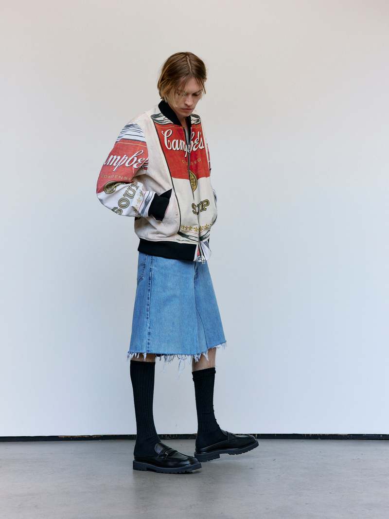 OLD PARK / BAGGY SHORTS  ( BLUE） 新品未使用 Old Park Baggy Shorts - Blue Denim | Garmentory