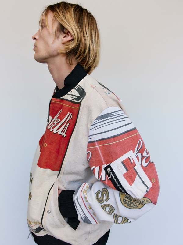 old park OVERSIZED FLIGHT JACKET 新品未使用 Old Park Campbell's Soup Flight Jacket | Garmentory