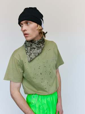 Satisfy Running ghostFleece AD Bandana - Khaki | Garmentory