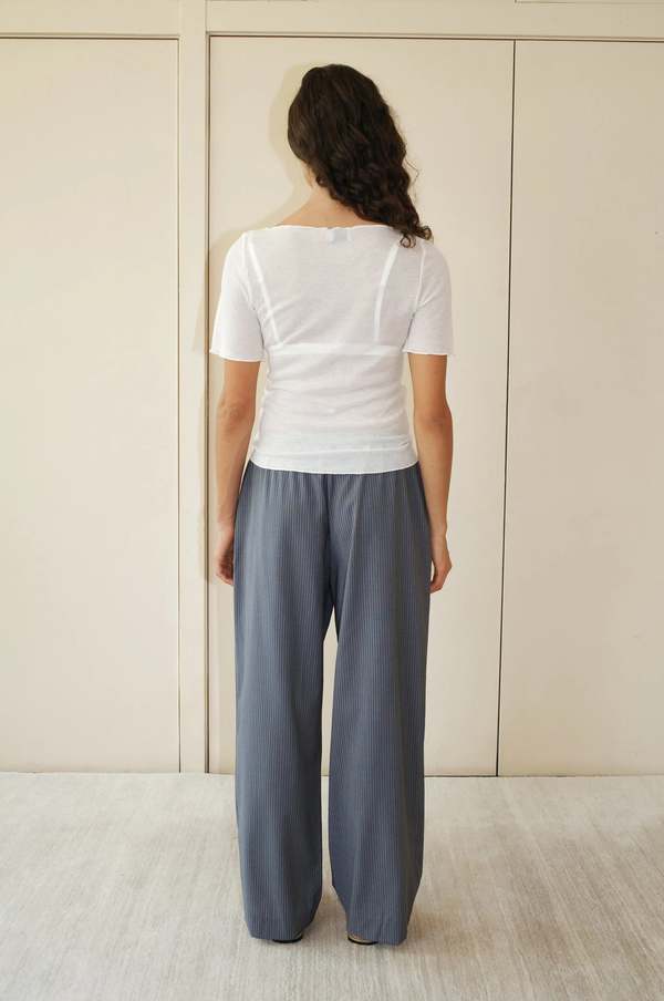 Deiji Studios Square Knit Tee - Off White Deiji Studios Square Knit Tee - Off White