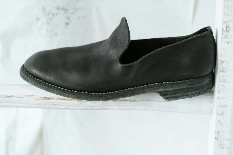Guidi 100 Slip On Loafer - Dark Olive | Garmentory