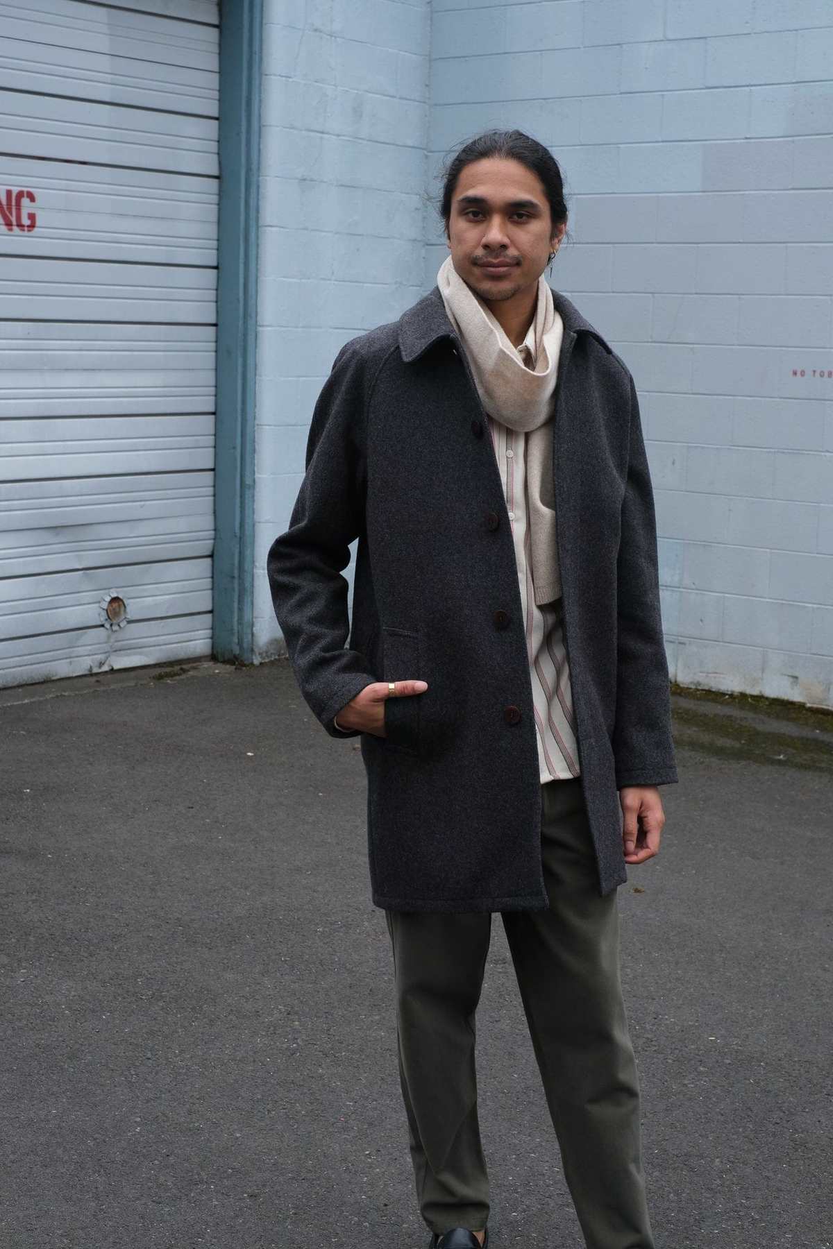 La Paz Couto Coat - Grey - Image 2 of 4