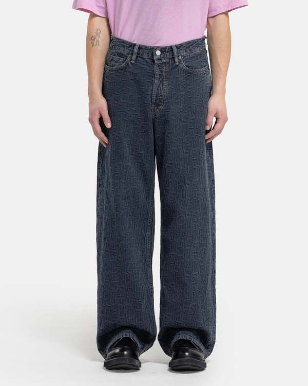 Acne Studios 1981M モノグラム デニム Acne Studios 1981M Monogram jean - Blue/Black | Garmentory