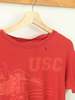 Best Regards - Vintage Essentials 90s Faded USC Tee - Red - Thumbnail 3