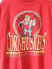 Best Regards - Vintage Essentials 90s Nebraska Cornhuskers Tee - Red - Thumbnail 2