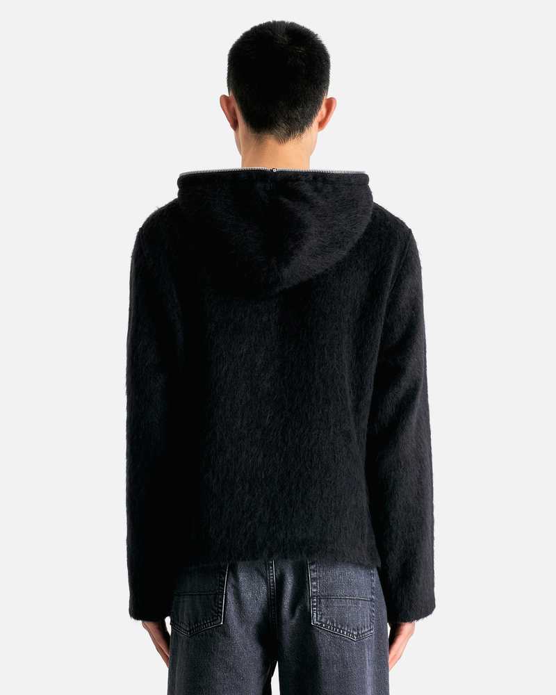 Our Legacy Full Zip Hood Hoodie sweater - Black | Garmentory