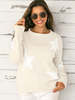 Wooden Ships Stars Crew Sweater - Moon/Snow - Thumbnail 1