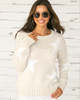 Wooden Ships Stars Crew Sweater - Moon/Snow - Thumbnail 3