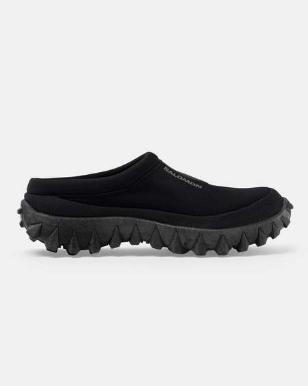 スニーカー SALOMON CLOG MULE SNEAKERS IN TECHNICAL FABRIC SALOMON Snowclog Shoes - Black/Asphalt | Garmentory