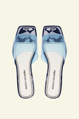 Nicole Saldana Sarah Mules - Blue Nicole Saldana Sarah Mules - Blue