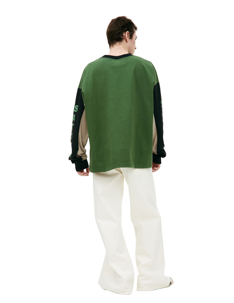 Satoshi Nakamoto Green Logo Longsleeve - Green | Garmentory