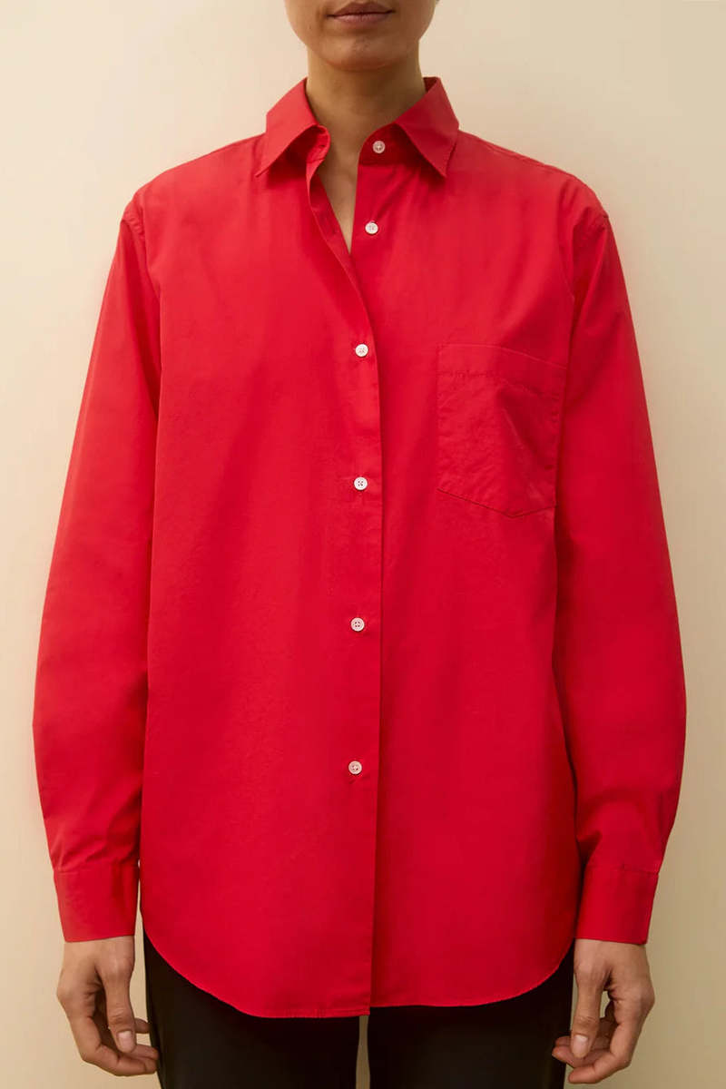FLORE FLORE Zoe Shirt - Red FLORE FLORE Zoe Shirt - Red